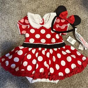 Disney Baby Minnie Mouse Costume NWT
